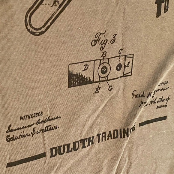 Duluth Trading Co Mens Size Large Long-tail T Tee Shirt NWT - Picture 8 of 12